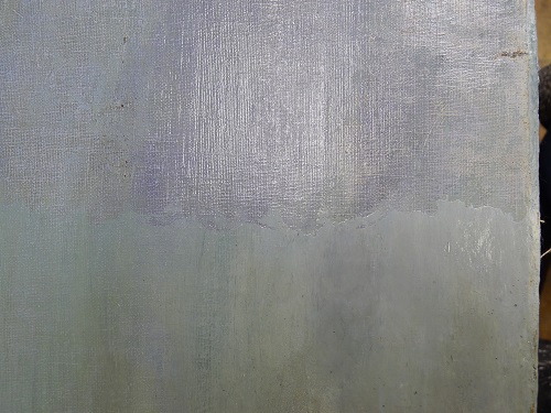 Removal of extensive over-paint